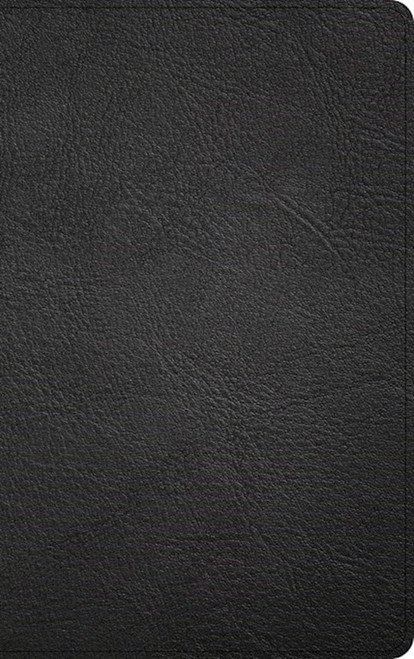KJV Single-Column Personal Size Bible-Black Genuine Leather by Holman Bible