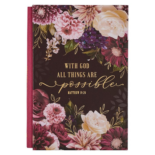 Journal-With God All Things Are Possible by Christian Art Gift