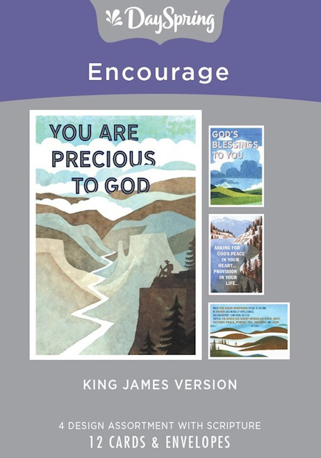 Card-Boxed-Encouragement-Mountains (Box Of 12) by Dayspring