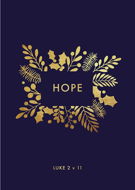 Boxed Cards: Card-Christmas-Hope (Matthew12:21) (Pack Of 6) by The Good Book Co