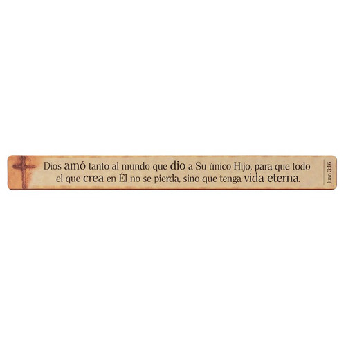 SPANISH-MAGNETIC STRIP JOHN 3:16 (PACK OF 6) by Gifts Christian Ar
