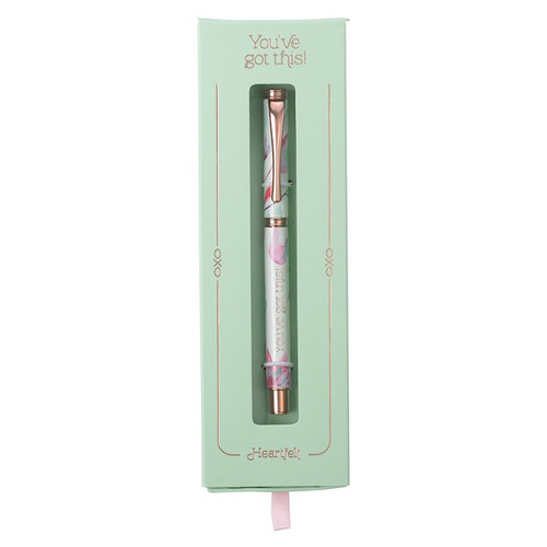 Pen in Gift Box-Pink Petals/You've Got This by Christian Art Gift