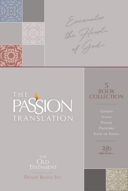 The Passion Translation Old Testament 5 Book Collection (2020 Edition)-Softcover by Simmons Brian