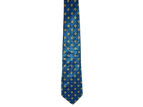 Tie-Compass-Polyester-Blue/Gold by Gospitality
