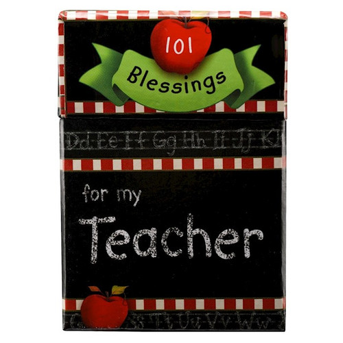 Box Of Blessings-101 Blessings For My Teacher by Christian Art Gift