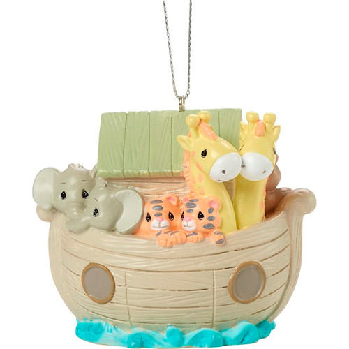 Ornament-Noah's Ark (2.5"H) by Precious Moments