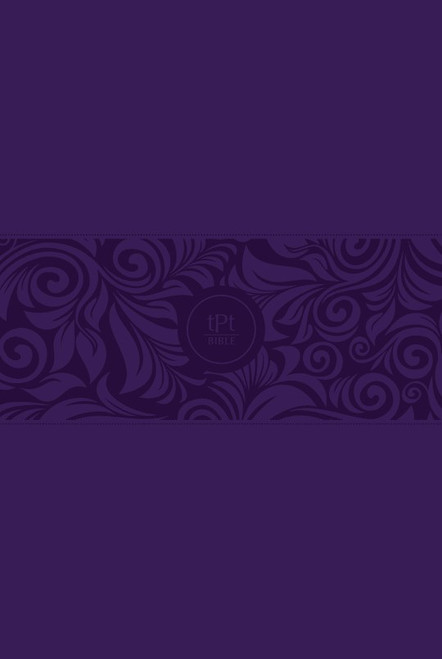 The Passion Translation New Testament w/Psalms Proverbs & Song Of Songs/Large Print (2020)-Violet Imitation Leather by Simmons Brian