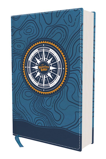 NIV Adventure Bible (Full Color)-Blue Leathersoft by Richards Lawrence