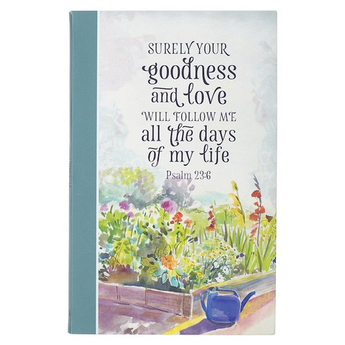 Journal-Goodness And Love Will Follow Me-Flexcover by Christian Art Gift