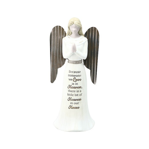 Figurine-Angel-Because Someone We Love Is In Heaven... (7.5") by Farmhouse Family