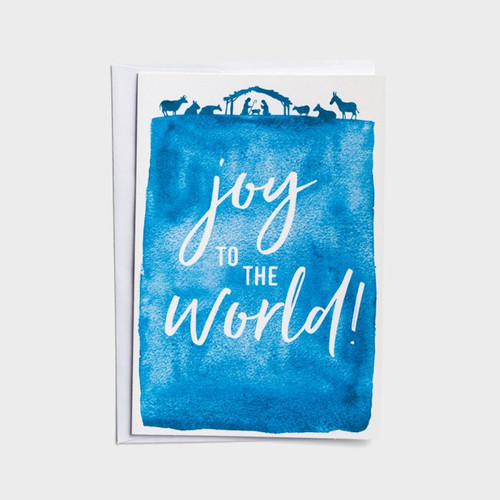 Card-Boxed-Christmas-Joy To The World-Psalm (Box Of 18) by Christmas