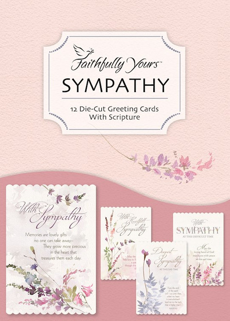 Card-Boxed-Sympathy-Father Of Mercies (Box Of 12) by KJV Scripture