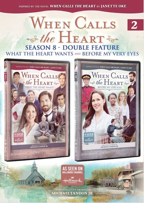 DVD-WCTH: Season 8 Double Feature 2-What The Heart Wants/Before My Very Eyes (Episodes 5 6 7 & 8 Combined)When Calls T by Edify Films