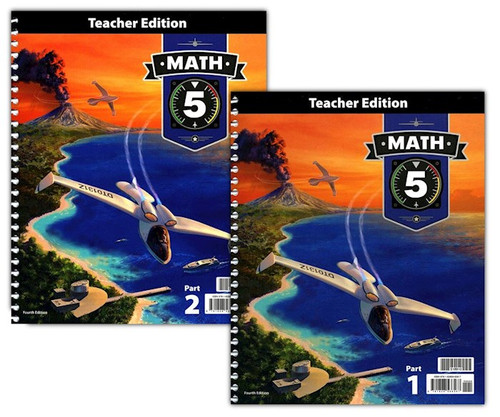 Math 5 Teacher Edition (4th Edition) by BJU Press
