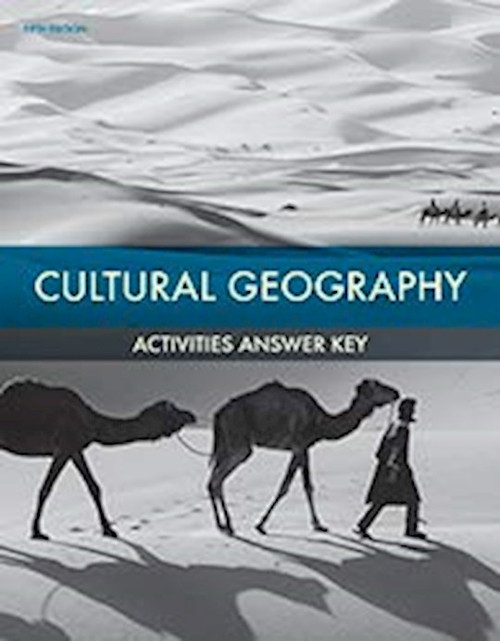 Cultural Geography 9 Activities Answer Key (5th Edition) by BJU Press