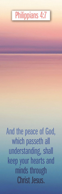 Bookmark-And The Peace Of God Which Passeth All Understanding (Philippians 4:7) (Pack Of 25) by Broadman & Holman