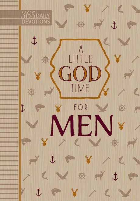 A Little God Time For Men-Faux Leather by Broadstreet Publis