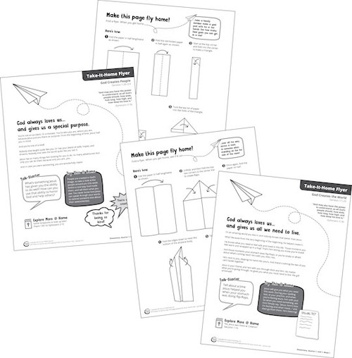 Simply Loved Elementary Take-It-Home Flyers Quarter 1 by Group Publishing