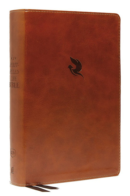 KJV Spirit-Filled Life Bible (Third Edition) (Comfort Print)-Brown Leathersoft by Hayford Jack W