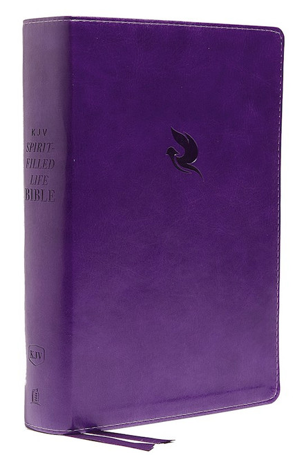 KJV Spirit-Filled Life Bible (Third Edition) (Comfort Print)-Purple Leathersoft by Hayford Jack W