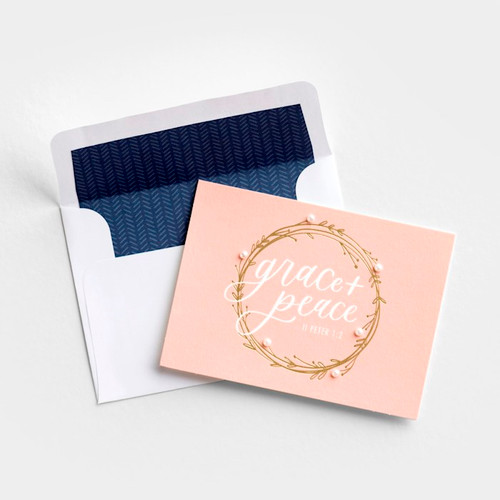 Note Card-Blank-Embellished (Pack Of 8) by Dayspring