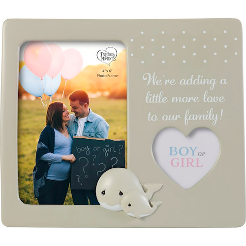 Photo Frame-Whale Gender Reveal by Precious Moments