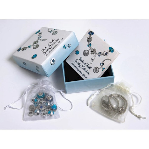 Roots Of Faith Jewelry Set w/Interchangeable Beads (#9820) by Holy Land Gifts