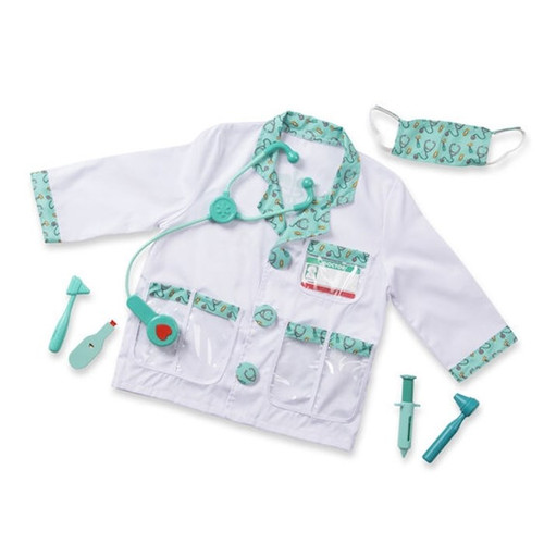 Role Play Collection-Doctor Role Play Costume Set (Ages 3+) by Melissa And Doug