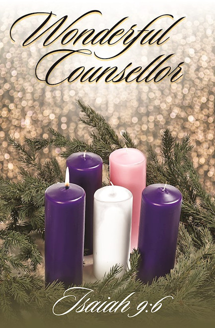 Bulletin-Advent Week 1/Wonderful Counsellor (Pack Of 100) by Broadman & Holman