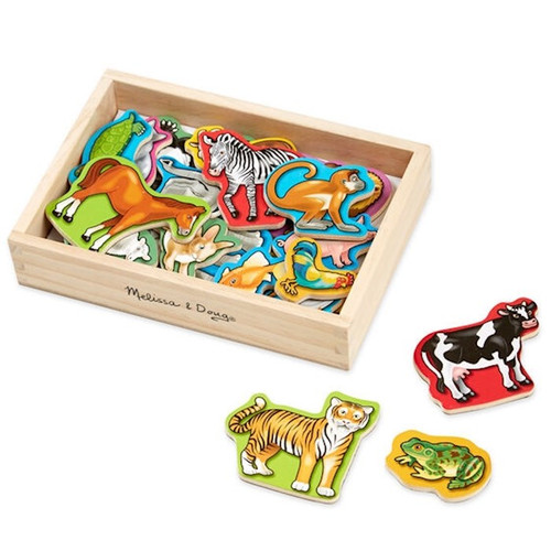 Magnets-Wooden Animals (Ages 2+) by Melissa And Doug