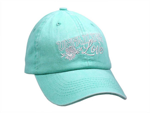 Cap-Unfailing Love-Teal by Swanson