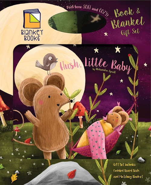 Hush Little Baby With Blanket by Press Flowerpot