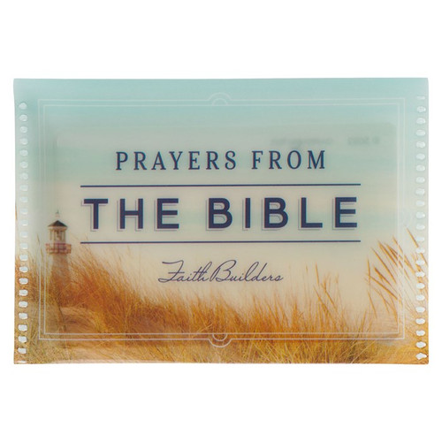 Faithbuilder Cards-Prayers From The Bible (Pack of 20) by Christian Art Gift