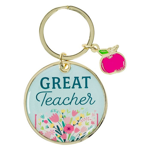 Keychain-Great Teacher Ecc. 2:26 by Christian Art Gift