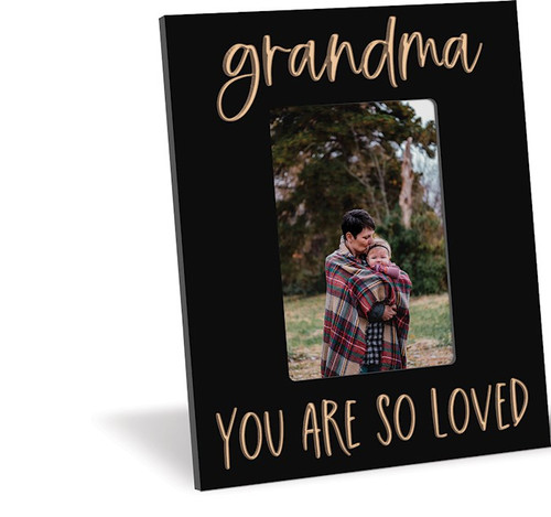 Photo Frame-Grandma-You Are So Loved (Holds 4x6 Photo) by P Graham Dunn