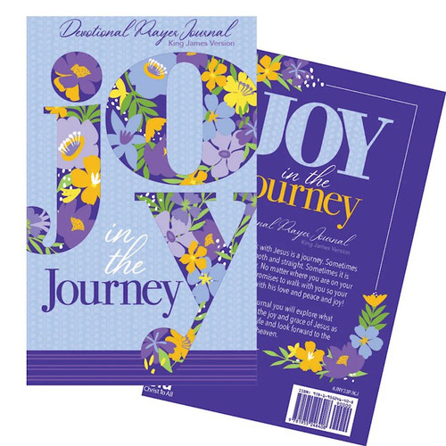 Prayer Journal-Joy In The Journey (KJV) (Pack Of 12) by Christ For All