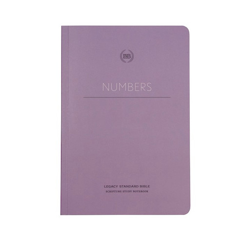 LSB Legacy Standard Bible Scripture Study Notebook: Numbers-Softcover by Steadfast Bibles