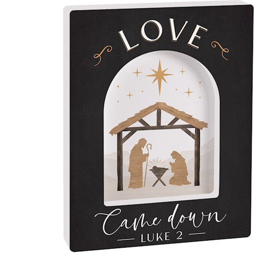 Ornate Decor-Love Came Down (5.5 x 7.25) by P Graham Dunn