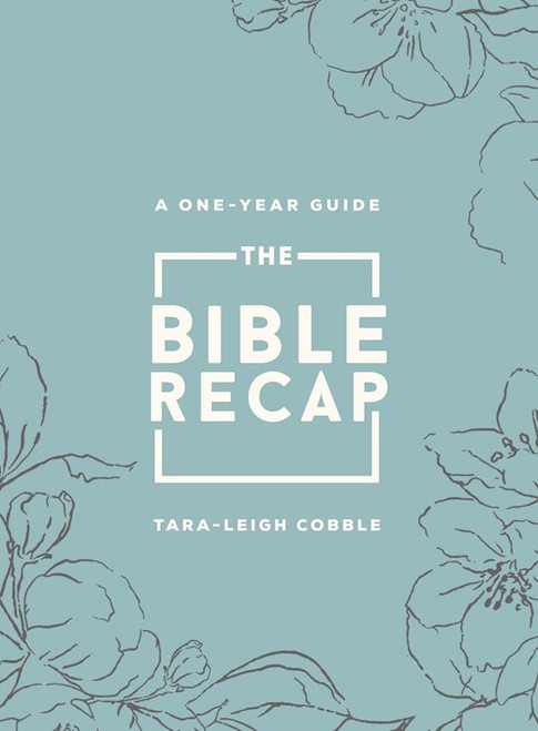 The Bible Recap (Deluxe Edition)-Sage Floral Imitation Leather by Cobble Tara-Leigh