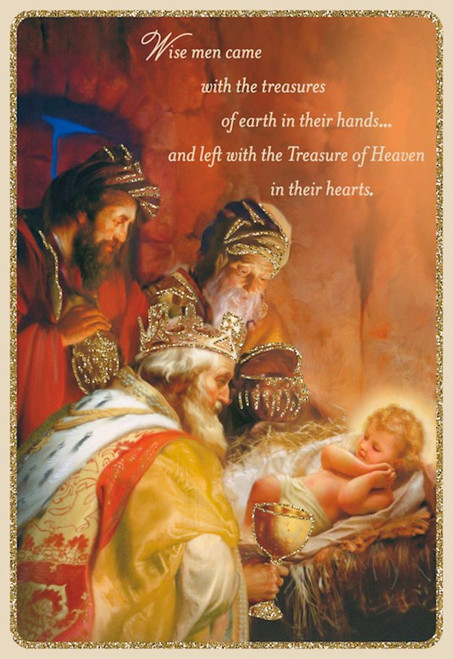 Card-Boxed-Christmas-Wise Men Came With Treasures (Box of 18) by Christmas