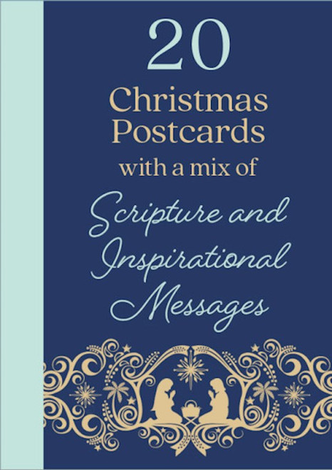 Card-Boxed-Christmas-Inspirational Christmas Postcard Book (Pack of 20) by Christmas