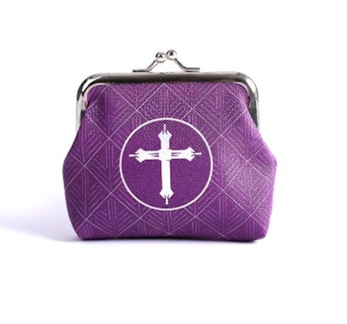 Coin Purse-Cross (4 x 4.25) by Swanson