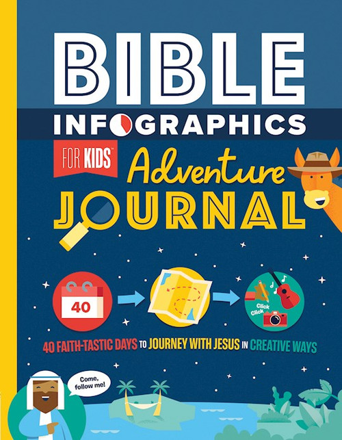 Bible Infographics For Kids Adventure Journal by Harvest House