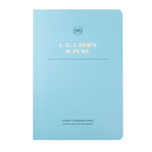 LSB Legacy Standard Bible Scripture Study Notebook: 1 2 3 John & Jude-Softcover by Steadfast Bibles