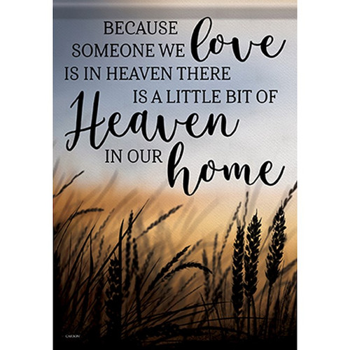 Flag-Garden-Durasoft-Little Bit Of Heaven (12.5" x 18") by Carson Home Accent