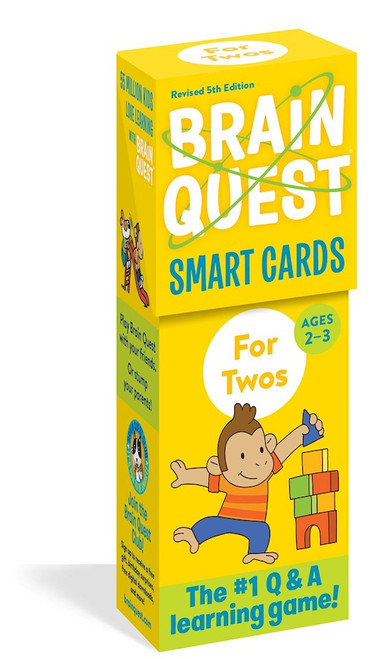 Brain Quest For Twos Smart Cards (Revised 5th Edition) by Workman Publishing