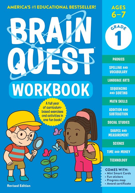 Brain Quest Workbook: 1st Grade (Revised Edition) by Workman Publishing