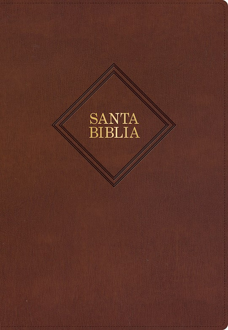 RVR 1960 Biblia Letra S·per Gigante (Super Giant Print Bible)-Brown Bonded Leather by B&H Espa±ol