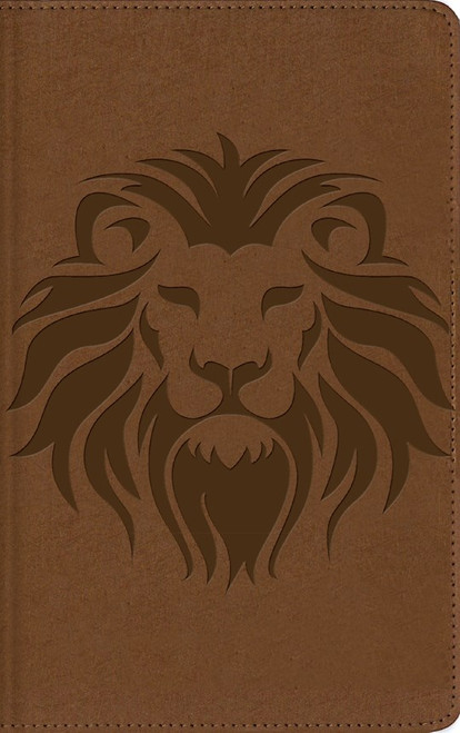 NBLA Kids' Visual Study Bible (Biblia Visual de Estudio Para Ninos)-Brown Leathersoft by Editorial Vida