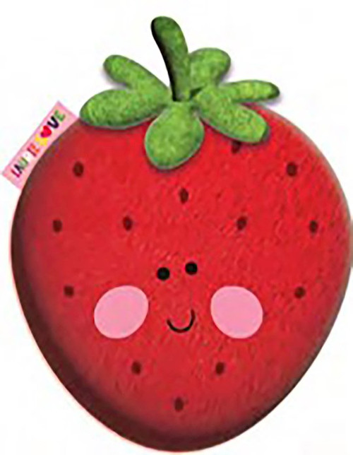 Plush-Fruits Of the Spirit: Strawberry (Cutie Fruities) (4" x 5-1/2") by Make Believe Ideas